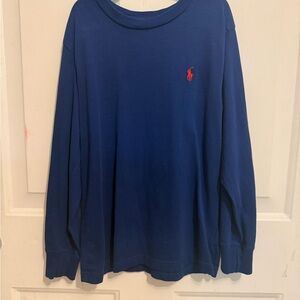 Polo by Ralph Lauren Blue Crew Neck Shirt